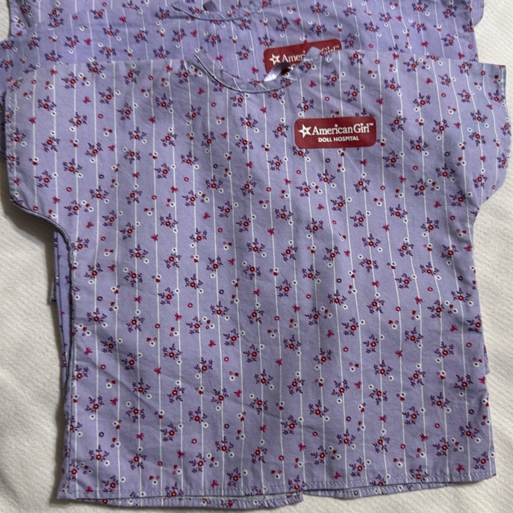 American girl hospital gowns